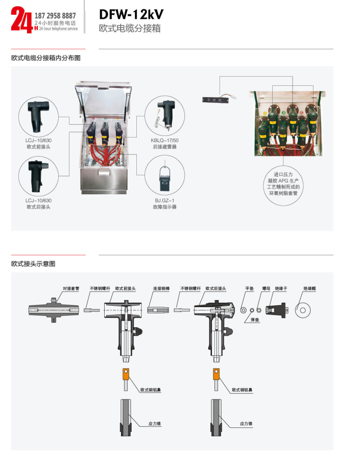 欧式电缆分接箱